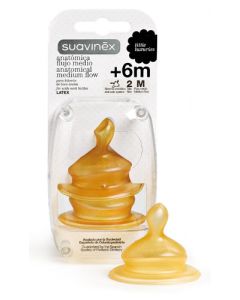 TETINA LATEX ANATOMICA SUAVINEX T 2 M 2 U