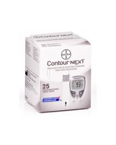 TIRAS REACTIVAS GLUCEMIA CONTOUR NEXT 25 U