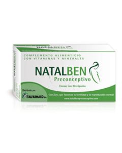 NATALBEN PRECONCEPTIVO 30 CAPS