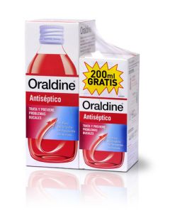 ORALDINE ANTISEPTICO PACK 400 ML +200 ML