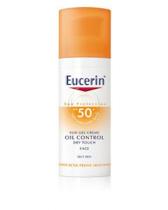 EUCERIN SUN PROTECTION 50+ GEL CREME ROSTRO OIL