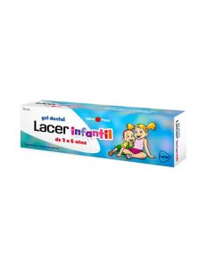 LACER INFANTIL GEL DENTAL 75 ML FRESA