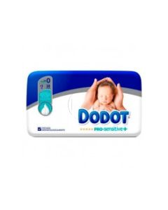 PAÑAL INFANTIL DODOT PRO SENSITIVE T- 0 <3 KG 38