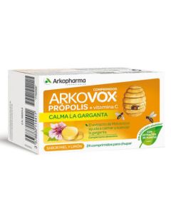 ARKOVOX PROPOLIS + VITAMINA C 20 COMP MIEL Y LIM