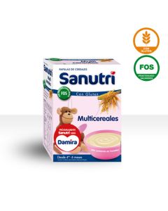 SANUTRI PAPILLA MULTICEREALES  FOS CON GLUTEN 60